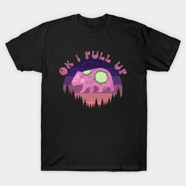 Ok I pull up Capybara T-Shirt by Myartstor 